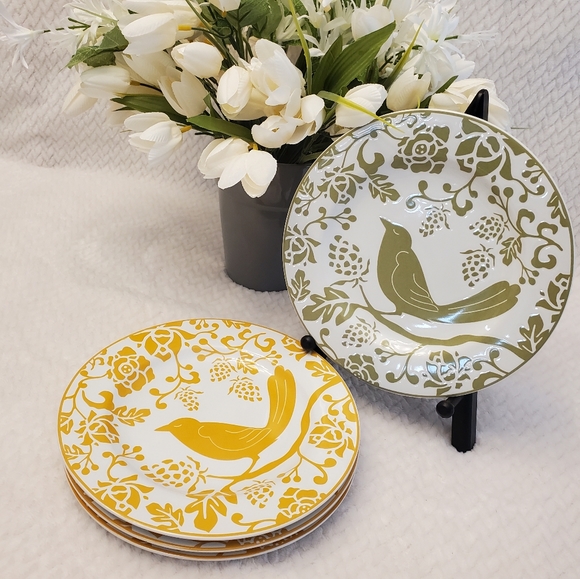 Pier 1 Dining Pier Plates Set Of 4 Poshmark
